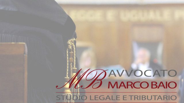 Studio legale e tributario Baio: esperti in diritto e procedura penale